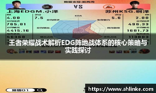 王者荣耀战术解析EDG阵地战体系的核心策略与实践探讨